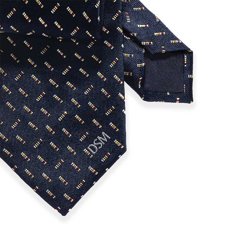 Cravatta DSM con pattern