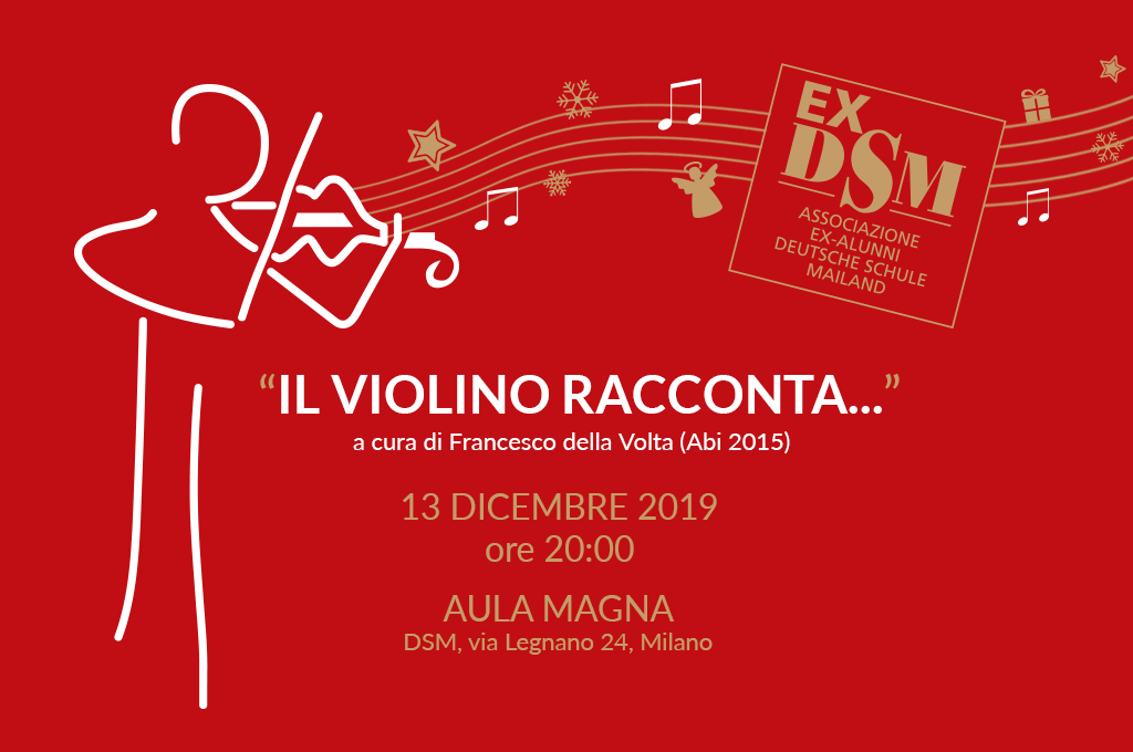 13. Dezember – Event in der Aula Magna „Il violino racconta“, Francesco Della Volta