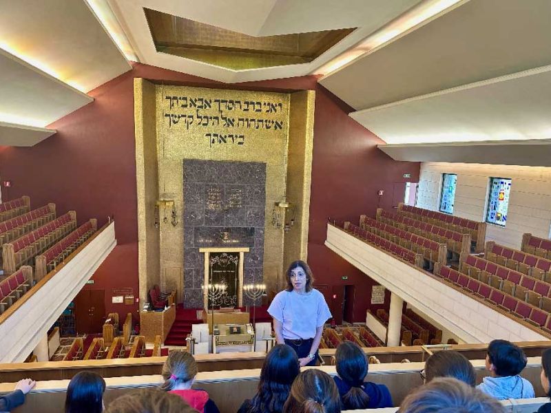 Zu Besuch in der Synagoge