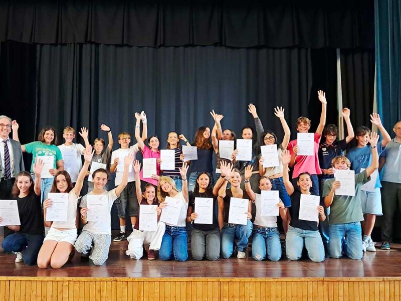 Cerimonia di consegna dei diplomi DSD